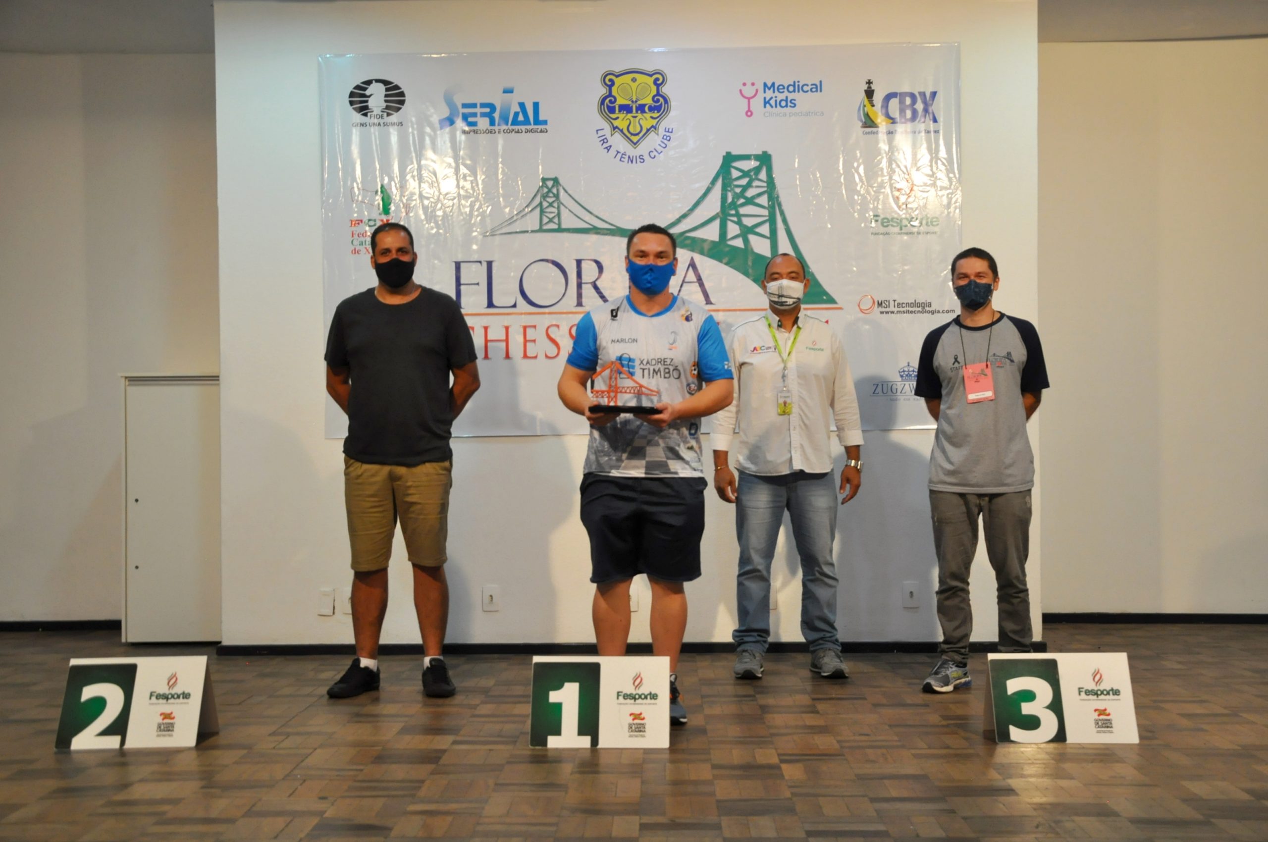 Xadrez lageano conquista quatro prêmios no Floripa Winter Chess