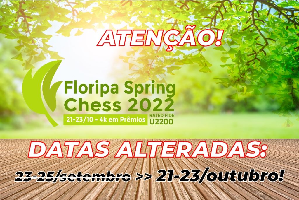 Floripa Chess Open 2022 - GM Evandro em Ação! 