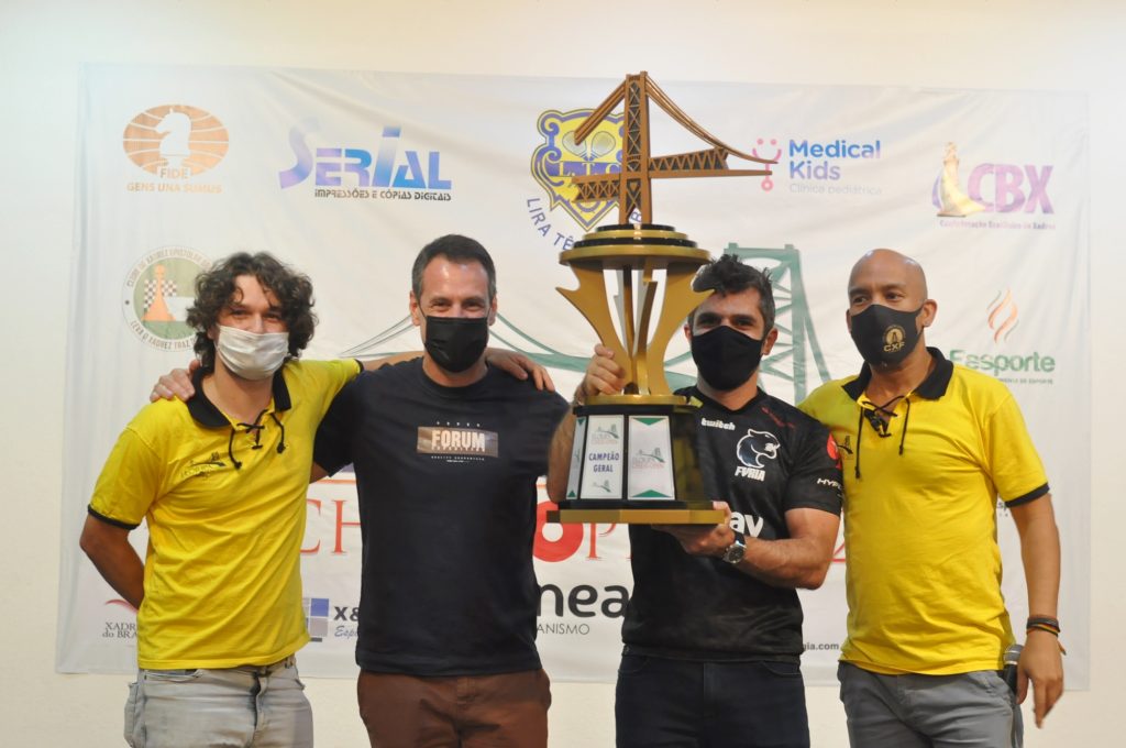 Grande Mestre Krikor Sevag é campeão em torneio realizado na