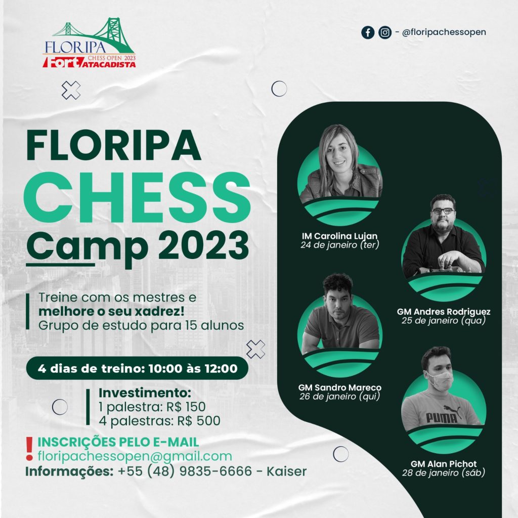 9º Floripa Chess Open Fort Atacadista terá R$ 40 mil em prêmios – Floripa  Chess Open